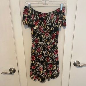 Floral Romper Shorts